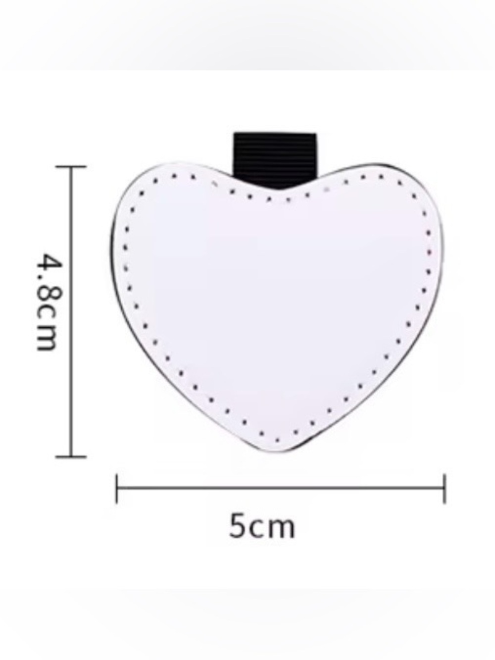 HANDMADE FASHION Heart Keychain - Picture 2 of 2